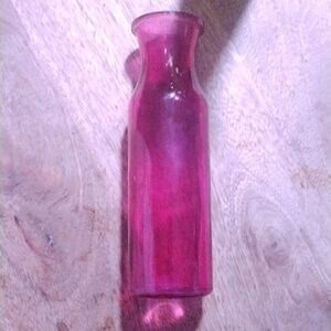 Vintage pink vase